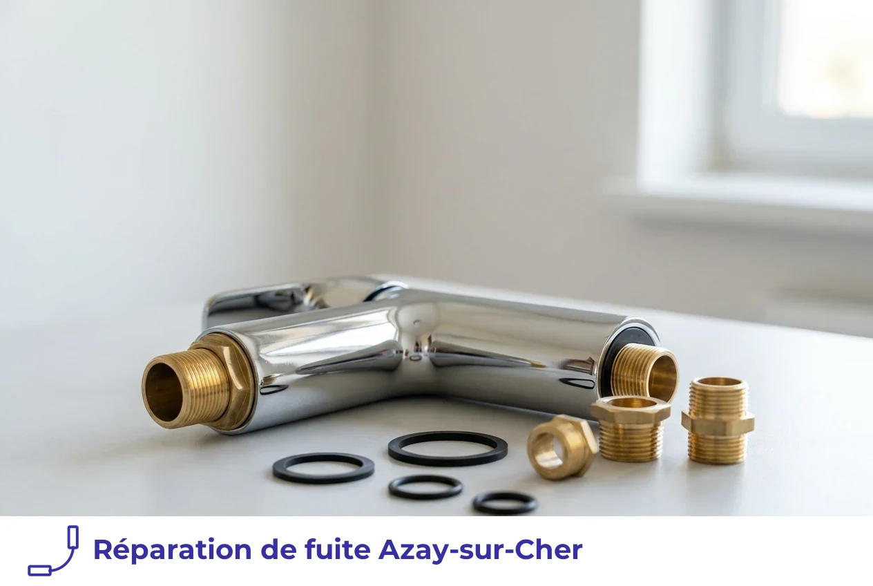 Réparation de fuite à Azay-sur-Cher