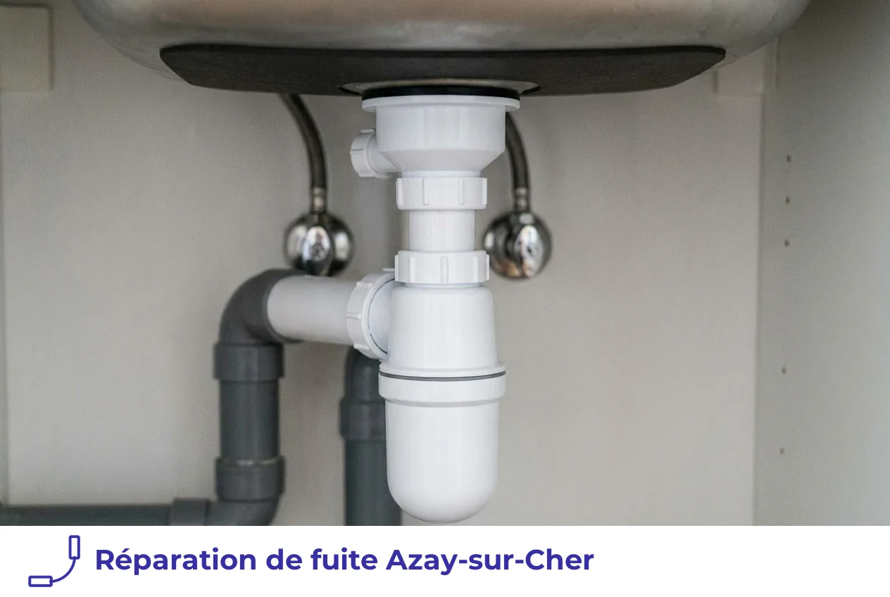Réparation de fuite à Azay-sur-Cher